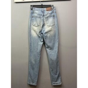 Judy Blue Jeans Womens 3/26 Boyfriend Fit Light Wash Distressed Ripped 32